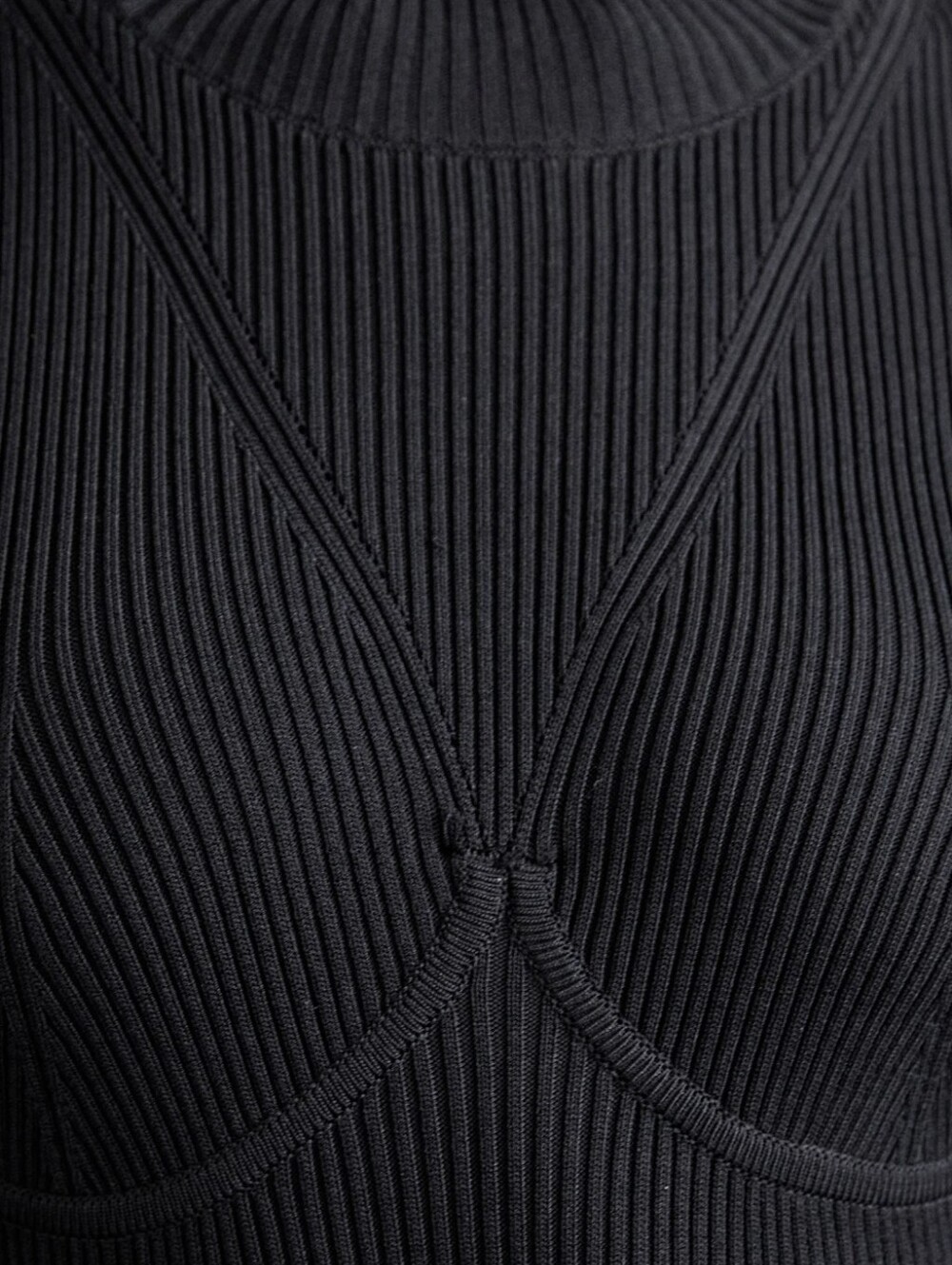 Staud Obsidian Knit Maxi Dress Black XL NWT New - Picture 5 of 13